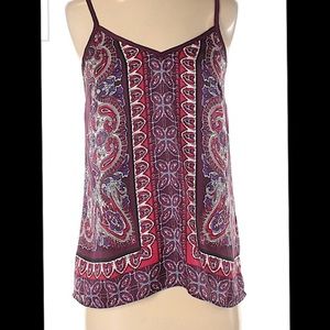 Express paisley silky camisole